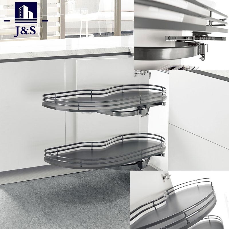 Les paniers d'angle magiques pour armoires de cuisine tournantes redéfinissent-ils l'efficacité de la cuisine dans les petits espaces ?