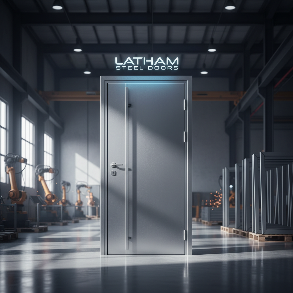 Portes commerciales en acier Latham | Achats en gros de produits lourds
