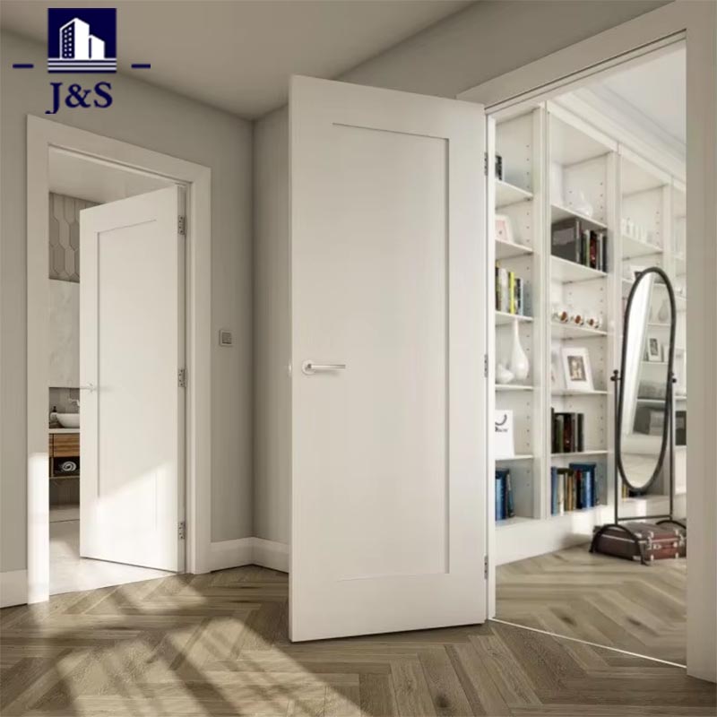 Portes intérieures de style shaker en bois sur mesure