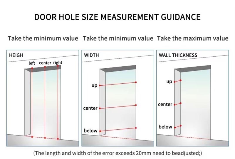 Modern Villa Aluminum Exterior Doors