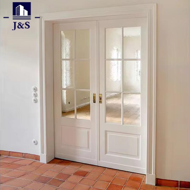 Porte intérieure en bois massif